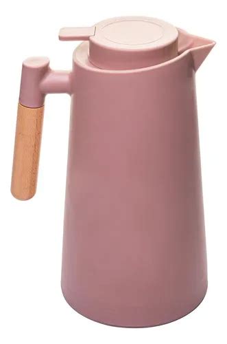 Garrafa Térmica Lyor Escandinávia De Plástico Nude 1l MercadoLivre