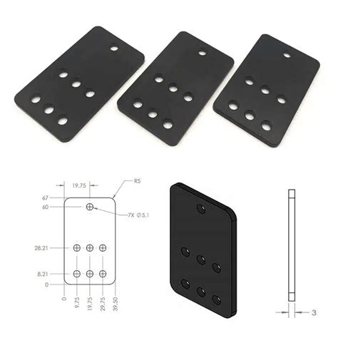 Idler Pulley Plate Mechblock