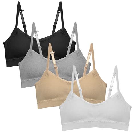buy girls padded training bra pack crop cami training bras  girls