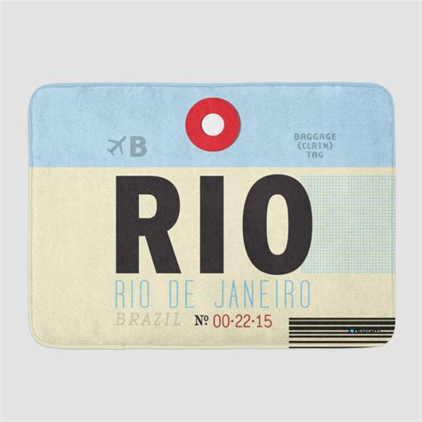 RIO - Rio de Janeiro Airports - Bath rug