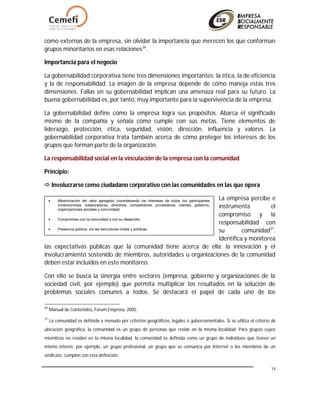 Responsabilidad En Las Empresas Pdf