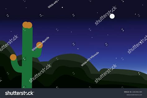 Silent Night Wallpaper Simple Elegant Illustration Stock Vector ...