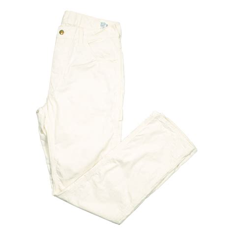 Orslow Slim Fit Painter Pants Ecru