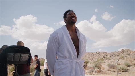 Auscaps Myles Garrett Nude In Espn Body Issue Behind The Scenes