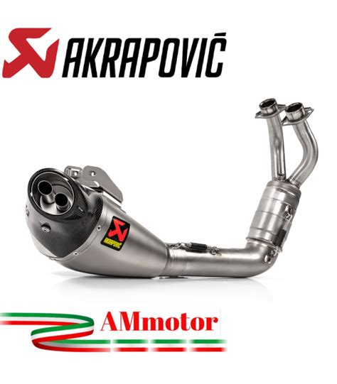 Akrapovic Yamaha Xsr Impianto Di Scarico Completo Racing