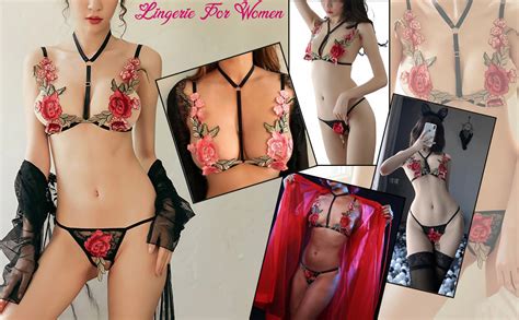 Women S Embroidered Floral Bra Panty Lingerie Set Pinkshop