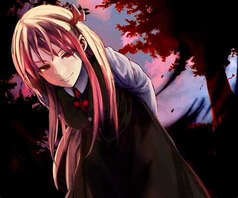 Blonde Hair Chirigami San Long Hair Red Eyes Rumia Touhou Konachan Konachan Anime
