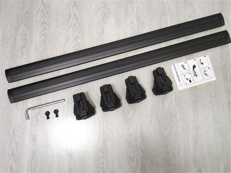 Аэродинамические поперечины на рейлинги Peugeot 206 1998-2012 "Титан ...