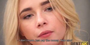 DEBT4k Hairdresser Cant Earn Enough Money So Why Sells Her Vagina Tnaflix