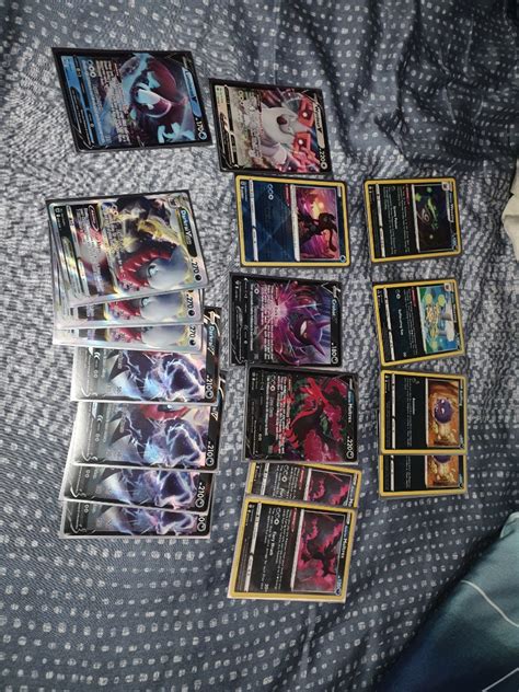 Pokemon Tcg Darkrai Vstar Deck Hobbies Toys Toys Games On Carousell