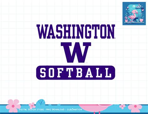 Washington Huskies Softball Logo Officially Licensed Png Inspire Uplift