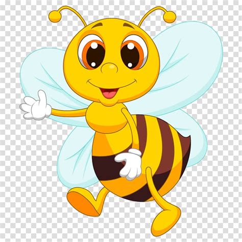 Free Download Bee Cartoon Bee Transparent Background Png Clipart