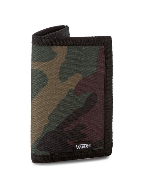 VANS Duży Portfel Męski Slipped VN000C3297I Classic Camo (190287471263 ...