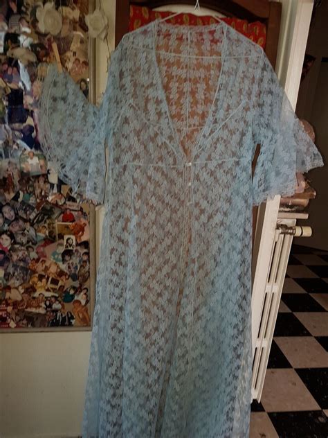 deshabillé pardessus tout en dentelle Lingerie an made in France t eBay