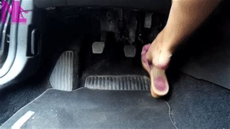 Revving Frenatically My Ford Focus In Gianvito Rossi S Nude Patent Pumps Nylladys Foot Fetish