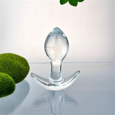 Clear Sensual Glass Wearable Anal Butt Plug Beginner Anal Training Sex Toys Etsy