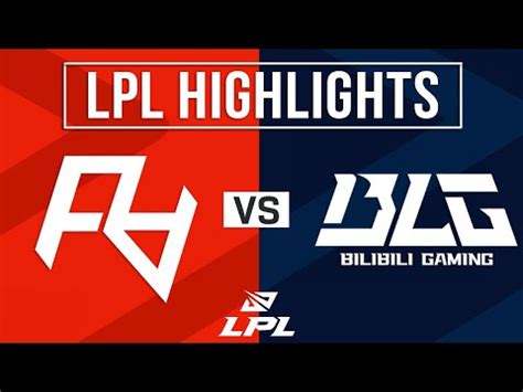 Ra Vs Blg Highlights All Games Lpl Spring Rare Atom Vs