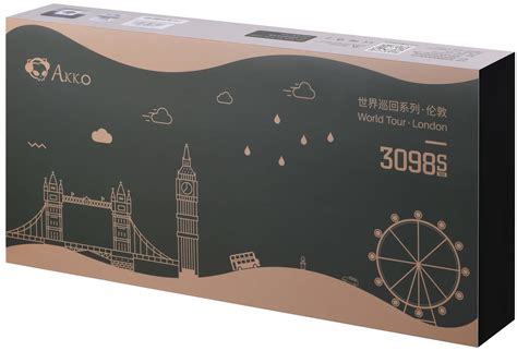 Akko S London Key Cs Silver Usb Hot Swappable En Ukr Rgb Green