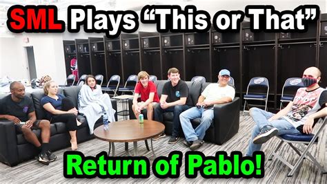 Sml Crew Plays This Or That Pablo Returns Youtube