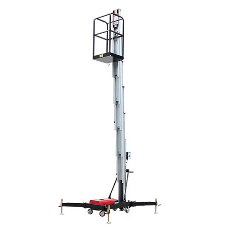 China Awp1 Aluminium Push Around Vertical Lifts One Man Lifts Suppliers