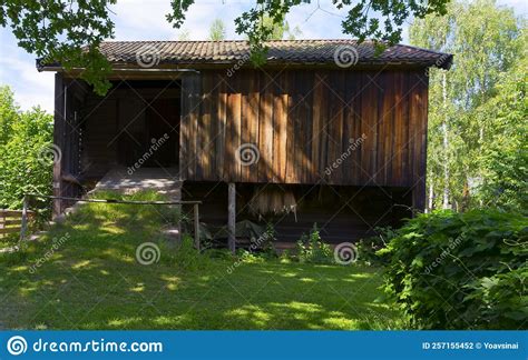 Architecture of Historic House at Museum of Cultural History in Oslo ...