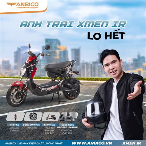 Top 3 mẫu xe điện Xmen hot nhất năm học mới cho học sinh Anbico E bike
