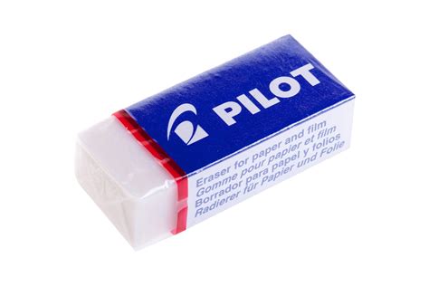 Прямоугольный ластик Pilot винил, картонный футляр, 42х18х11 мм EE-101 ...