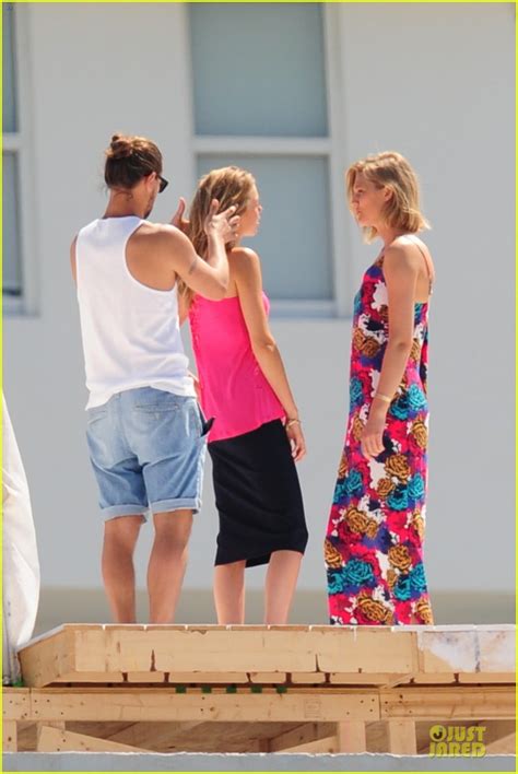 Toni Garrn Is Smokin Hot For Miami Photo Shoot Photo 3072133 Sheer Photos Just Jared