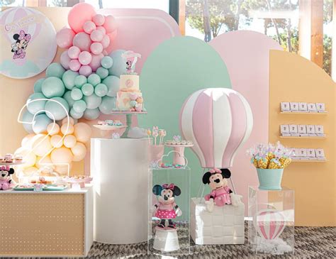 Minnie Mouse Birthday Minnie And Hot Balloon Air Catch My Party