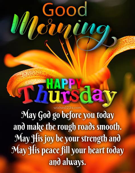 Thursday Blessings Images Quotes and Prayers