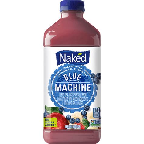 Naked Juice Blend Of Juices Blue Machine Fl Oz Beverages Sun Fresh