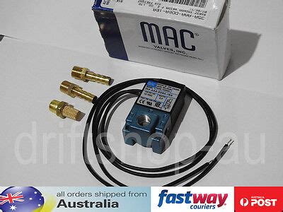 Genuine MAC 3 Port Electronic Boost Controller Solenoid Valve Wastegate