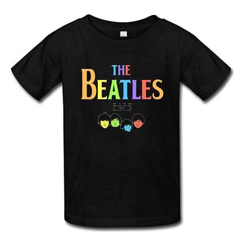 Online Mens Printed T Shirts Summer The Beatles Fashion Cotton Short ...