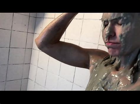 Mud Showering Girl WAM Wet And Messy XVIDEOS