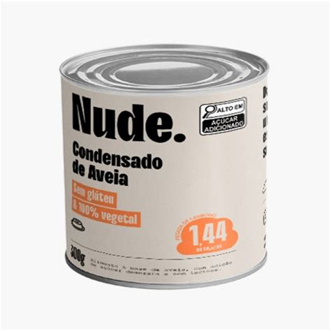 Nude Condensado De Aveia A Partir De R