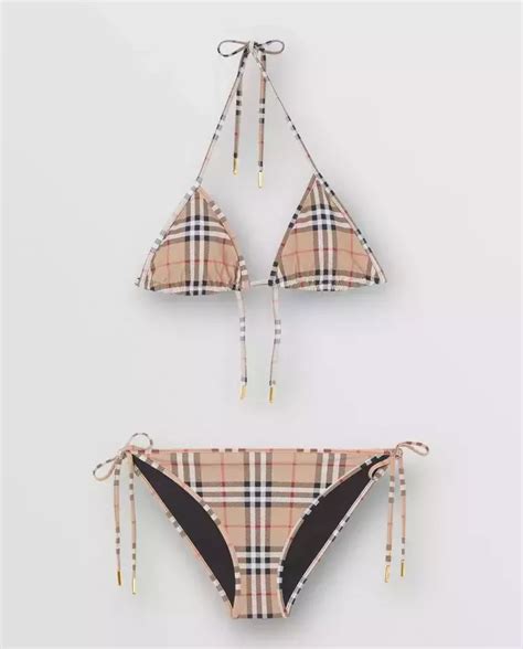 Komplet Bikini W Krat Burberry Moliera