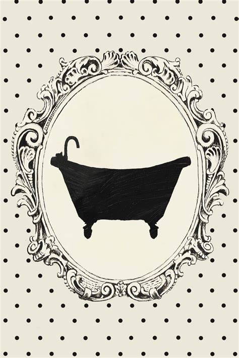 Черная ванна – купить постер в Москве в интернет-магазине «ПростоПостер»