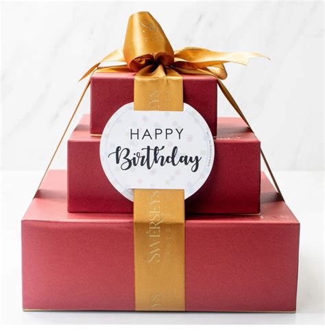 Birthday And Thank You Ts Gourmet Boxes Gourmet Kosher T Baskets
