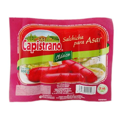 Salchicha Para Asar Capistrano G Walmart