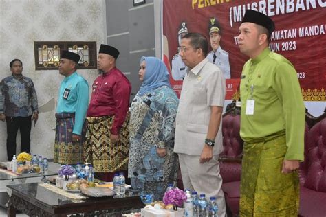 Musrenbang Kecamatan Mandau Ini Yang Jadi Target Penting Bupati