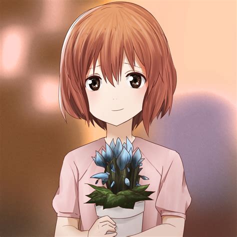 resolution anime shouko nishimiya ipad air wallpaper