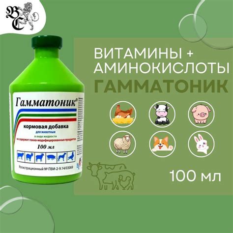 100мл Гамматоник (витаминно-аминокислотный комплекс) купить на OZON по ...