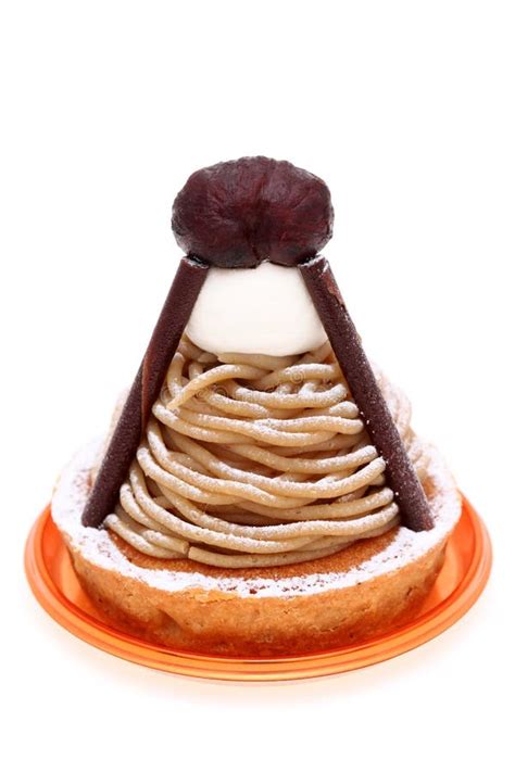 Mont Blanc Cake Stock Photo Image Of Marron Appetizing 35768212