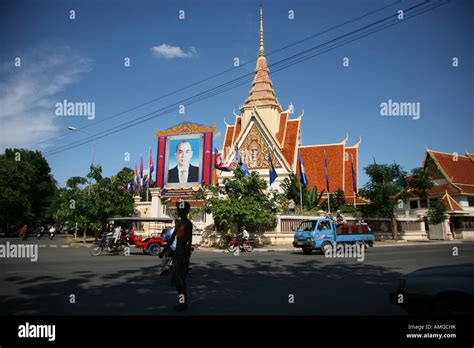 Palace Phnom Penh Cambodia Stock Photo Alamy