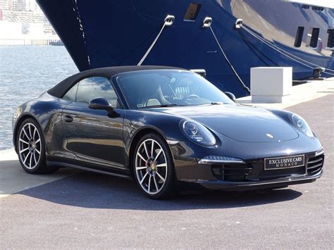 Porsche 911 TYPE 991 CARRERA 4S CABRIOLET PDK 400 CV MONACO Occasion