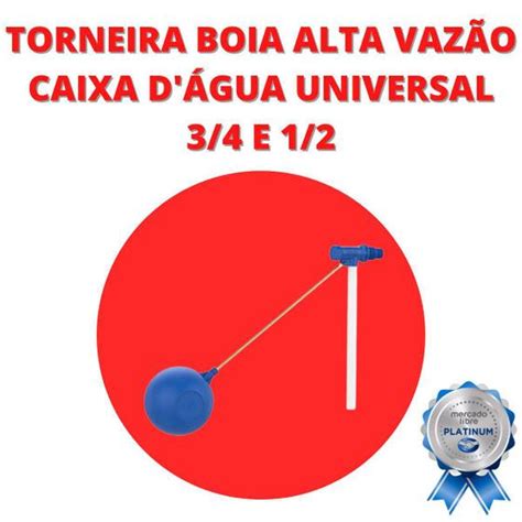 Torneira Boia Alta Vaz O Caixa D Gua Universal E Blukit