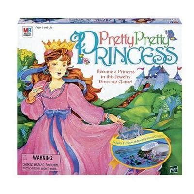 Instructions Manual & Rules For Pretty Pretty Princess Game - Hasbro