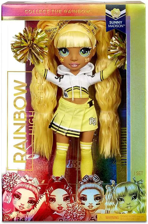 Rainbow High Cheer Sunny Madison Doll Mga Entertainment Toywiz