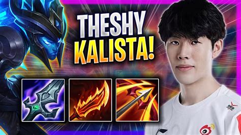 Theshy Crazy New Meta Kalista Top Wbg Theshy Plays Kalista Top Vs K