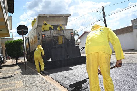 Nesta Semana Munic Pios Recebem Obras De Recupera O Asf Ltica